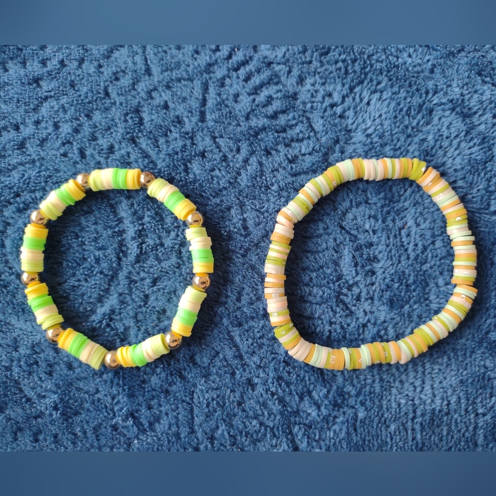 Colorful Beaded Kids Bracelets